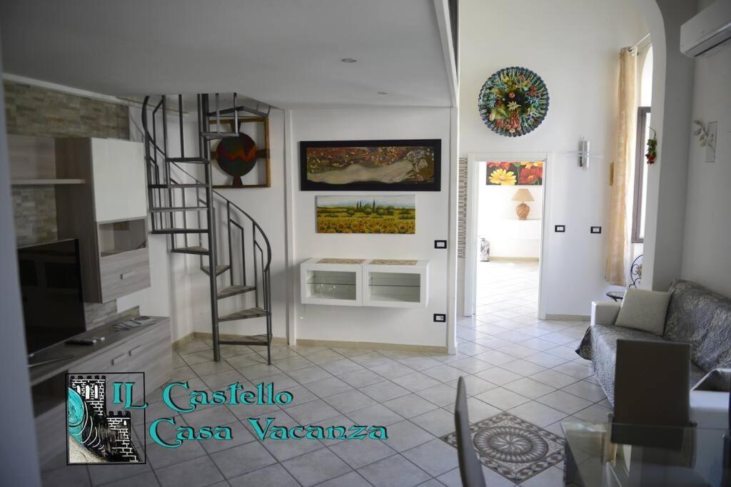 Il Castello Casa Vacanza サレルノ エクステリア 写真